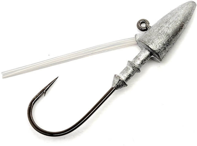 Gamakatsu Darter 26 Jighead 1/8oz 2/0 Hook Nickel Silver Black 5 Pack