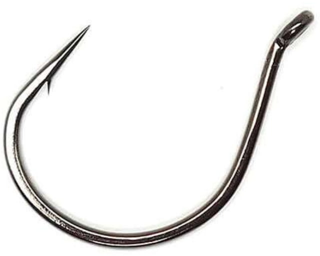 Gamakatsu Finesse Wide Gap Hook Needle Point Ringed Eye NS Black Size 5/0 5 per Pack