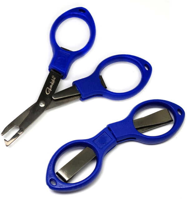 Gamakatsu Folding Braid Scissores w/ Split Ring Opener 4in