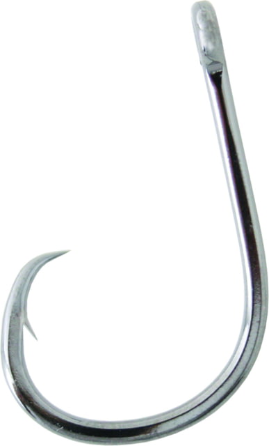 Gamakatsu Octopus Circle Hook Needle Point 4X Strong Offset Ringed Eye NS Black Size 4/0 6 per Pack
