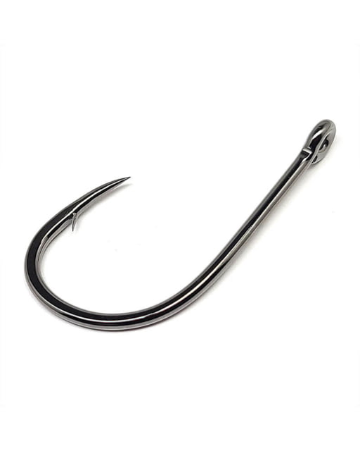 Gamakatsu Octopus Circle Straight Eye Inline-Point Nano Alpha Fishing Hook Size 2/0 Black