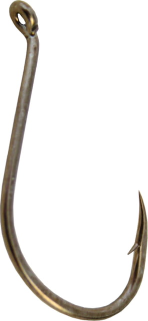 Gamakatsu Octopus Hook Barbed Needle Point Ringed Eye Bronze Size 4 25 per Pack