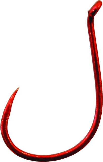 Gamakatsu Octopus Hook Barbless Needle Point Offset Ringed Eye Red Size 2 25 per Pack