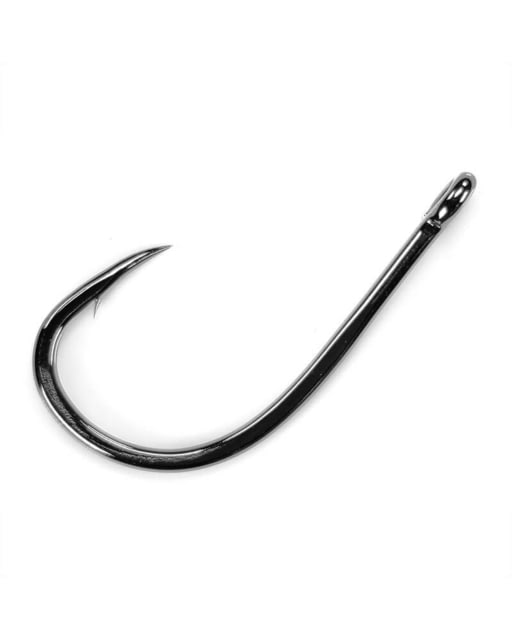 Gamakatsu Octopus Straight Eye 4x Strong Nano Alpha Fishing Hook Size 6/0 Black