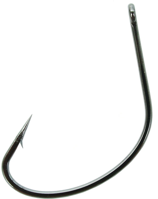 Gamakatsu Shiner Hook Needle Point All Purpose Straight Eye NS Black Size 3/0 5 per Pack