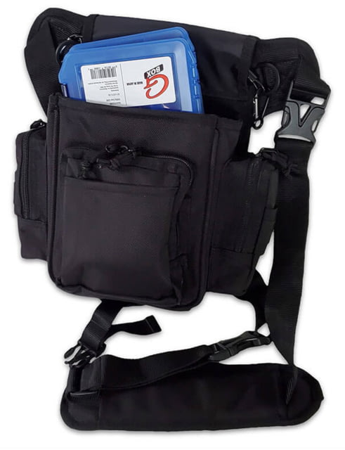 Gamakatsu Shoulder Bag Tackle Storage Black