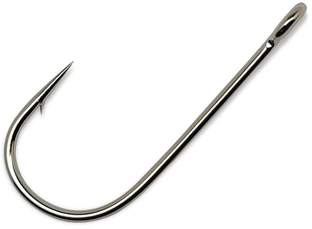 Gamakatsu Siwash Hook Needle Point All Purpose Open Eye Nickel Size 7/0 5 per Pack