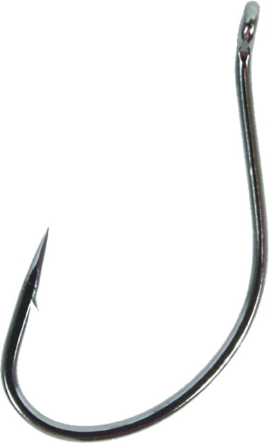 Gamakatsu Split Shot/Drop Shot Hook Needle Point Ringed Eye NS Black Size 3/0 25 per Pack