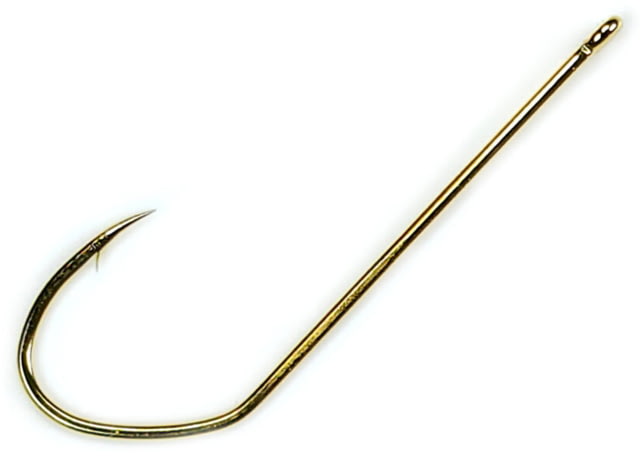 Gamakatsu Stiletto Hook Gold 1/0 Gold 1/0
