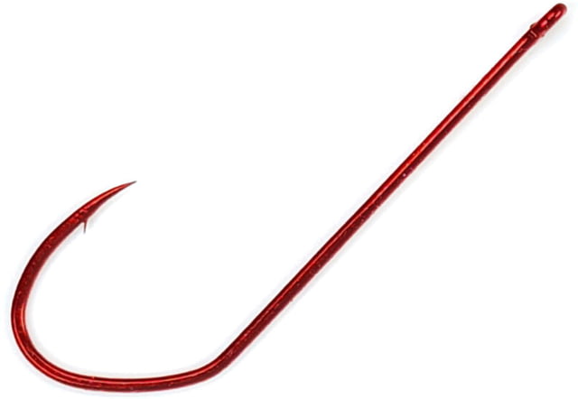 Gamakatsu Stiletto Hook Red 1/0 Red 1/0