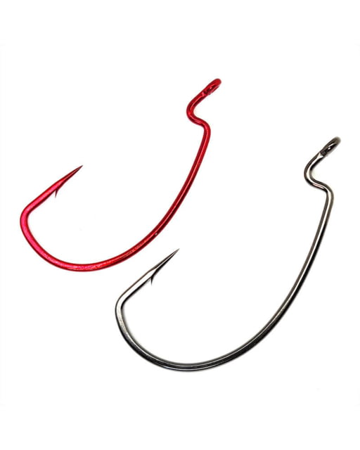 Gamakatsu Superline Extra Wide Gap Nano Alpha Worm Hook Size 4/0 Black