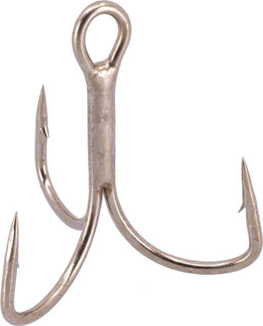 Gamakatsu Treble Hook Needle Point Extra Wide Gap Bronze Size 2 9 per Pack
