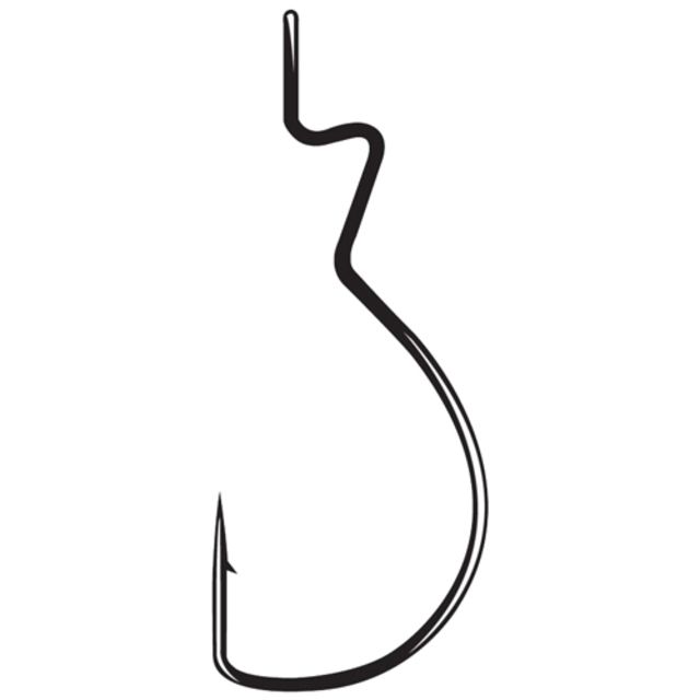 Gamakatsu Worm Skip Gap Nsb 1/0 6 Hooks P/P