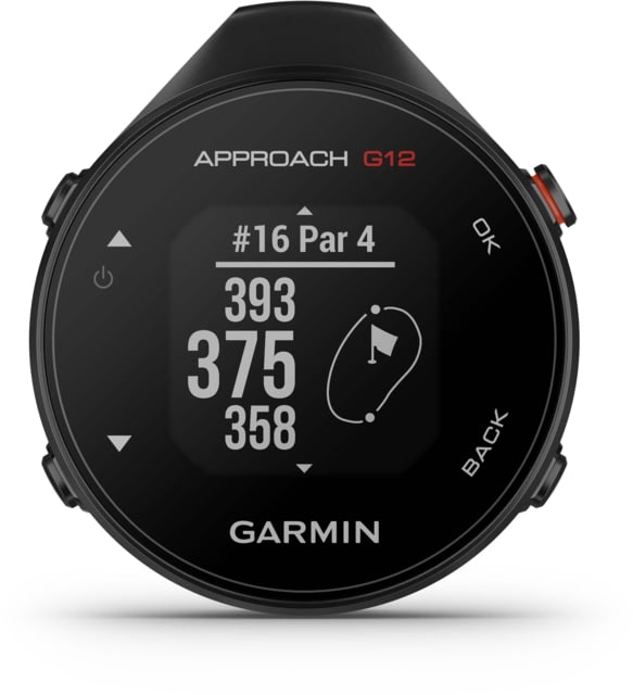 Garmin Approach G12 Golf GPS Black Unisex