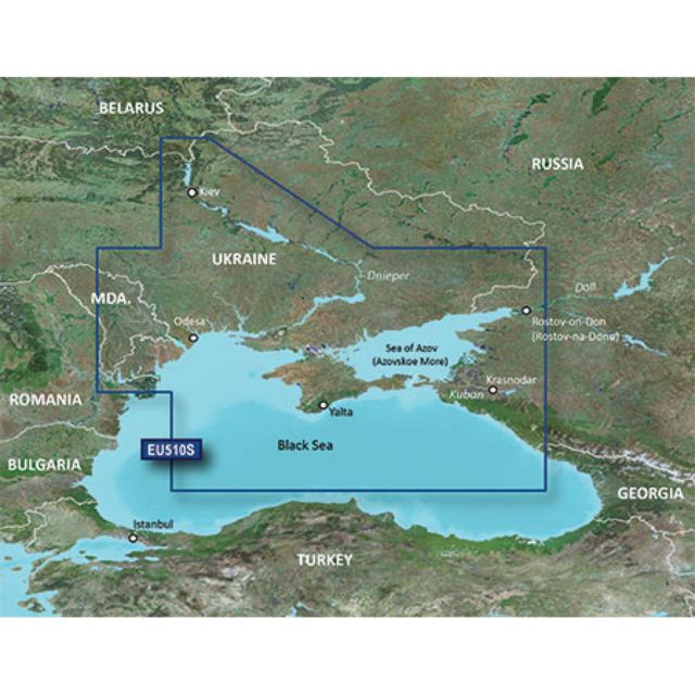 Garmin BlueChart g3 Vision VEI510S - Dnieper River & Azov Sea - microSD/SD