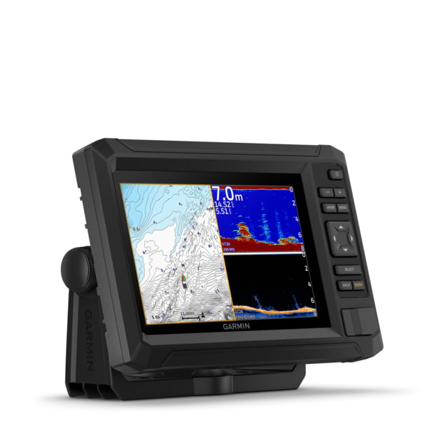 Garmin Echomap UHD2 75cv Fishfinder GT20-TM Transducer Garmin Navionics+ Canada inland content