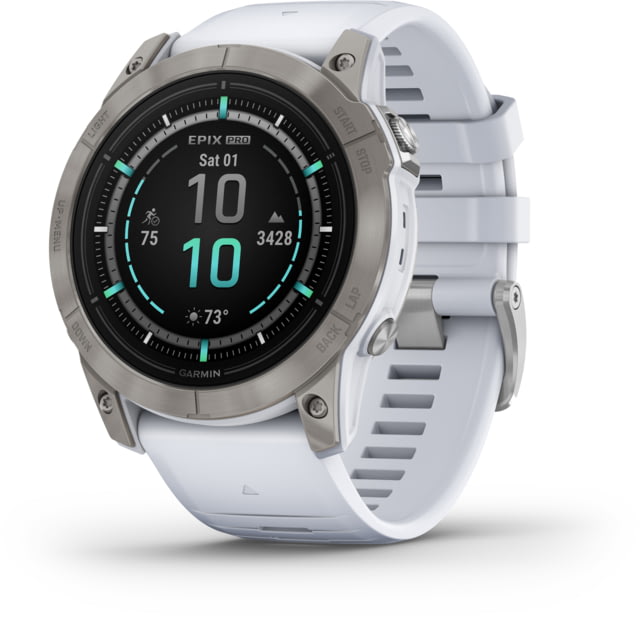Garmin Epix Pro Gen 2 - Sapphire Edition Watches 51mm Titanium w/ Whitestone Band