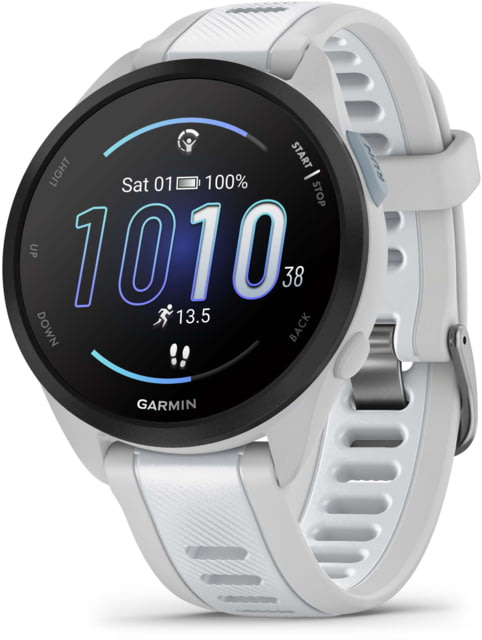 Garmin Forerunner 165 43mm Watch Mist Gray/Whitestone