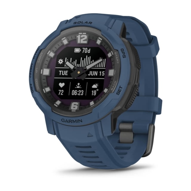 Garmin Instinct Crossover Watch Standart Edition Solar 45mm Tidal Blue