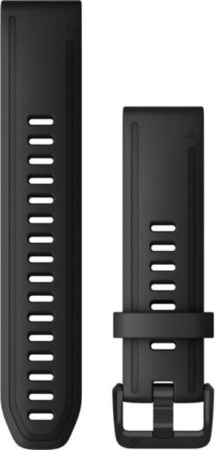 Garmin Quick Fit 20 Watch Band Black Silicone Large 20 mm