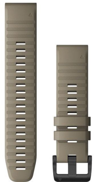 Garmin Garmin Quick Fit 22 Watch Band Dark Sandstone Silicone 22 mm