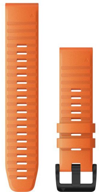 Garmin Quick Fit 22 Watch Band Ember Orange Silicone 22 mm
