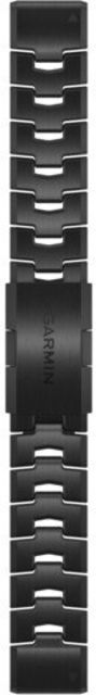 Garmin Quick Fit 22 Watch Band Vented Titanium Bracelet with Carbon Gray DLC 22 mm