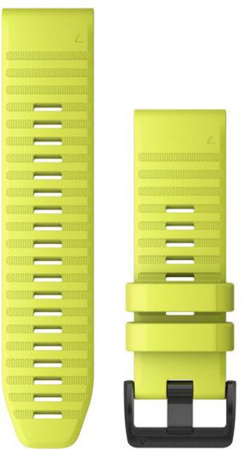 Garmin Quick Fit 26 Watch Band Amp Yellow Silicone 26 mm