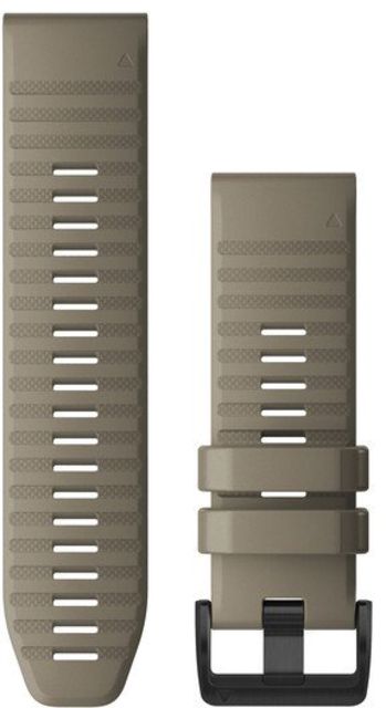 Garmin Garmin Quick Fit 26 Watch Band Dark Sandstone Silicone 26 mm