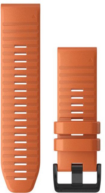 Garmin Quick Fit 26 Watch Band Ember Orange Silicone 26 mm