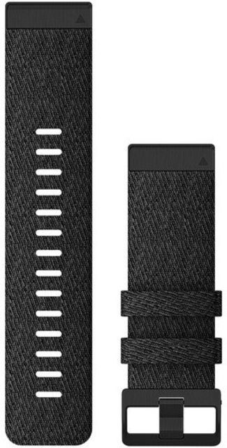 Garmin Quick Fit 26 Watch Band Heathered Black Nylon 26 mm