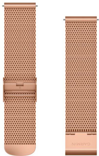 Garmin Quick Release Band 20 mm Rose Gold PVD Milanese