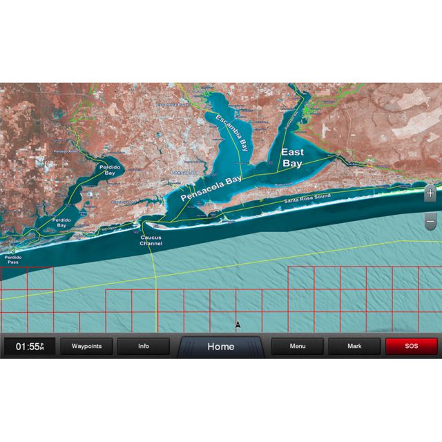 Garmin Standard Mapping - Emerald Coast Premium microSD/SD Card