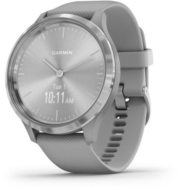 Garmin Vivomove 3 Hybrid Smartwatch Powder Gray/Silver