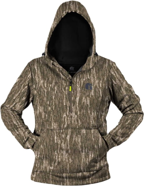 Gator Waders Camp Hoodie - Men's Mossy Oak Bottomland 3XL