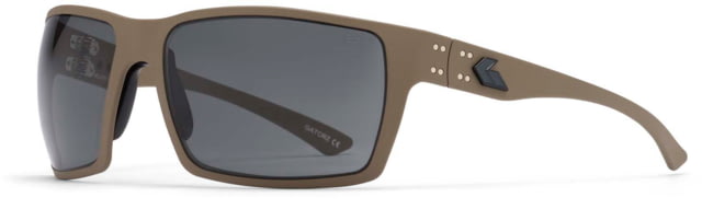 Gatorz Marauder Sunglasses Tan Cerakote MILSPEC Ballistic Photochromic w/ Anti-Fog w/ Black Logo Tan
