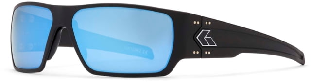 Gatorz Gatorz Specter Sunglasses Cerakote Black Frame Smoke Polarized w/Blue Mirror Lens - $235.00 at CampSaver.com
