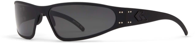 Gatorz Wra Sunglasses Black Frame Grey Lens
