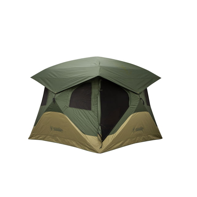 Gazelle T4 Hub Tent Overland Edition Alpine Green & Oak Moss 4-Person