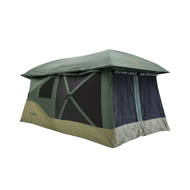 Gazelle T4 Plus Hub Tent Overland Edition Alpine Green & Oak Moss 4-8 Person