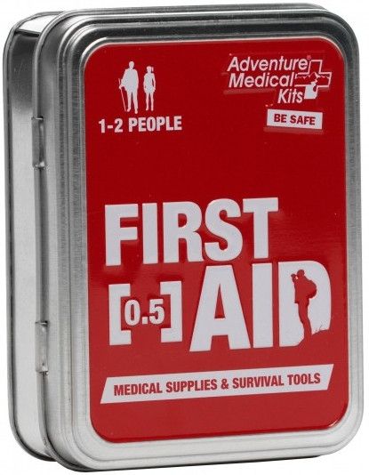 Adventure Medical Kits Adventure First Aid 0.5 Tin Red