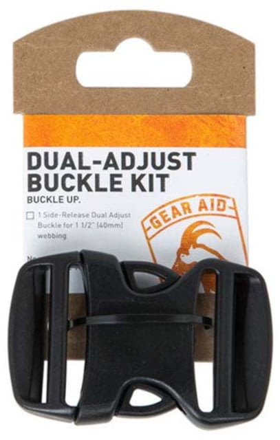 Gear Aid Dual Adjust Buckle 1.5in Black