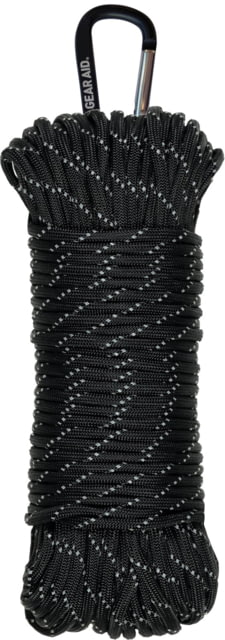 Gear Aid Gear Aid 550 Paracord 100ft Black/Reflective