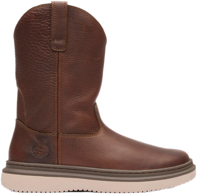 Georgia Boots Wedge SuperLyte 11in Men's Pull-On Work Boots 10 US Wide Soggy Brown GB00743 10W