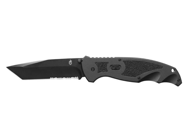 Gerber Answer 3.25 Tanto Serrated Folding Knife CLAM Packaging