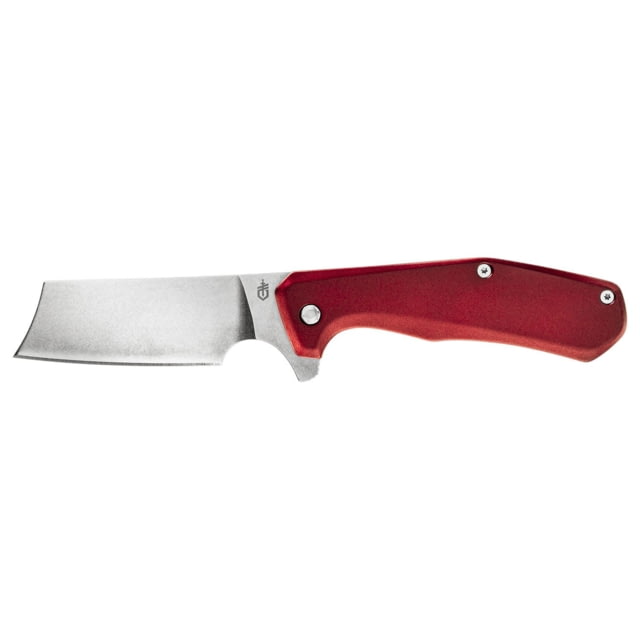 Gerber Asada Folding Knife 7Cr17MoV Plain Edge Drab Red Handle