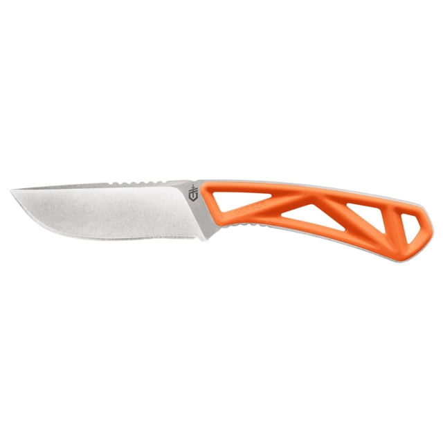 Gerber Exo-Mod Fixed Blade Knife 7Cr17 Steel Plain Edge Orange Handle