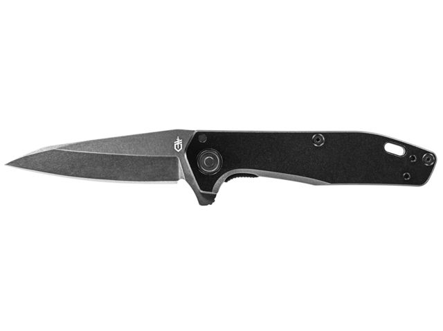 Gerber Fastball Folding Knife 3in S30V Plain Edge Black Handle