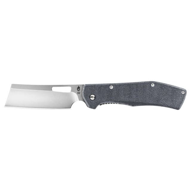 Gerber Flatiron Folding Knife D2 Plain Edge Micarta Handle