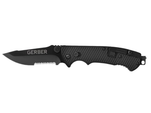 Gerber Hinderer Black Folding Knife - Box Pack